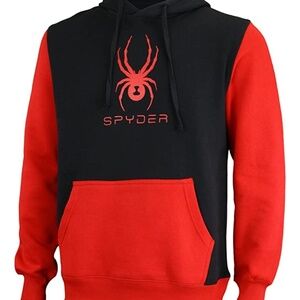 Spyder Color Block Pullover Hooded Sweater